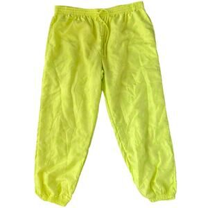 Disney Neon Mickey Mouse Jogger Pants Size XL